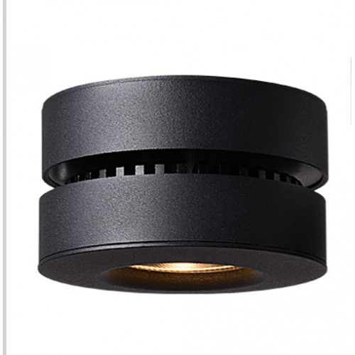 Точковий накладний світлодіодний світильник Prima Luce AR-100-SM 12W BK