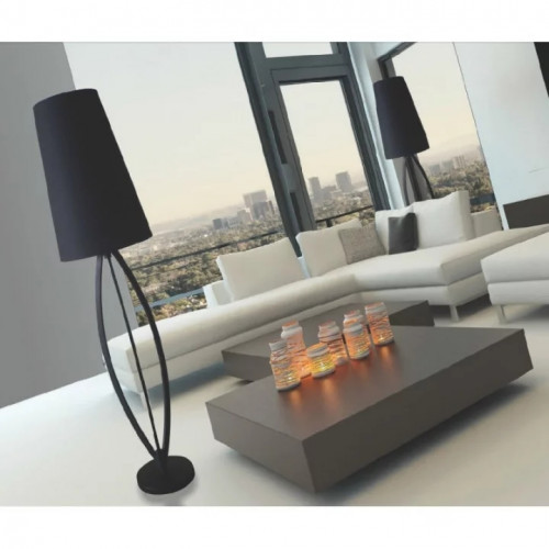 Торшер Zuma Line LORITA TS-110314F-BK