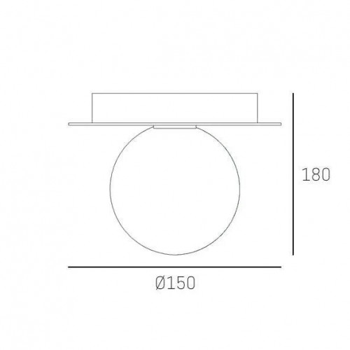 Торшер CosmoLight BOW F01145BK