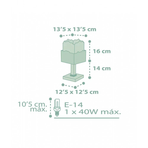 Торшер TK Lighting TERCINO PINK 5273