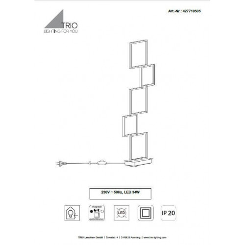 Торшер Trio SORRENTO 427710532