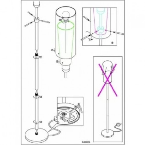 Торшер Eglo Pinto 89836