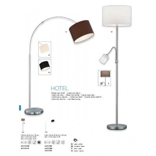 Торшер Trio HOTEL 403900201