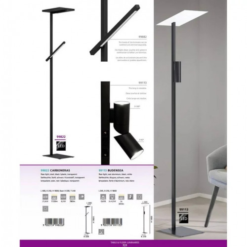 Торшер Trio SANTOII 421910228