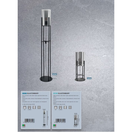 Торшер Eglo GLASTONBURY 43142
