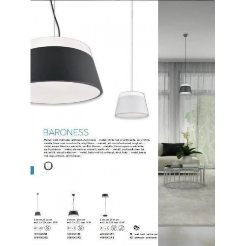 Торшер Trio BARONESS 408900331