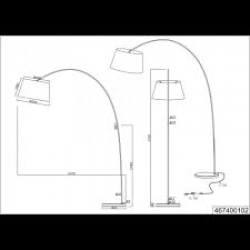 Торшер Trio LINZ 467400102