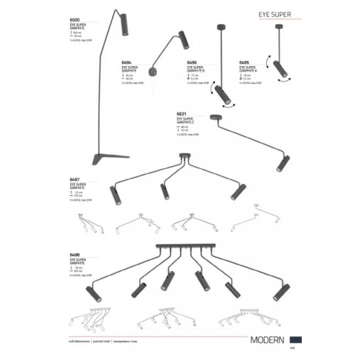 Торшер Nowodvorski EYE SUPER 6500