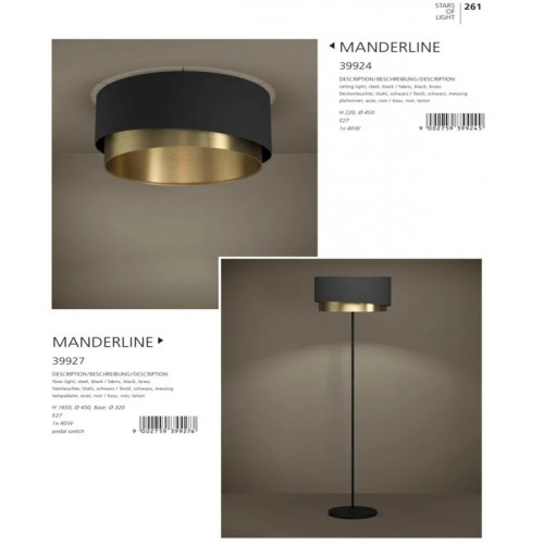 Торшер Eglo MANDERLINE 39927