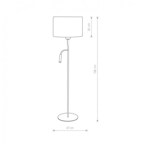 Торшер Nowodvorski HOTEL PLUS 9072