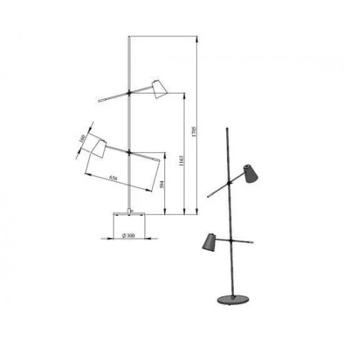 Торшер Pikart ALFIE 27051