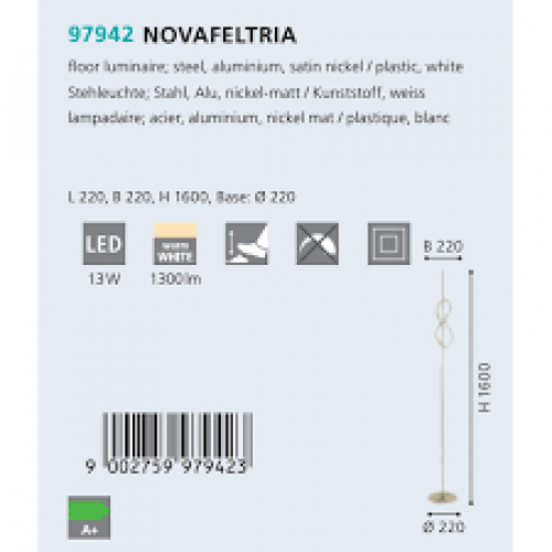 Торшер Eglo NOVAFELTRIA 97942