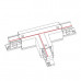 Т-конектор правий Nowodvorski CTLS POWER T CONNECTOR,<br />RIGHT 1 (T-R1) 8241