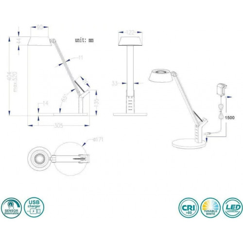 X-конектор Eglo X-CONNECTOR FOR RECESSED TRACK 60149