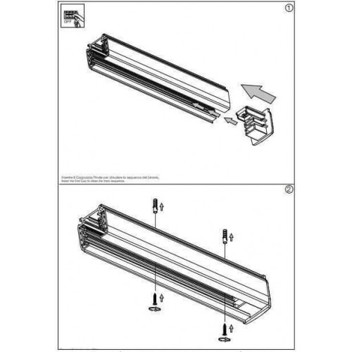 Заглушка Ideal Lux LINK TRIMLESS ON/OFF END CAP 169613