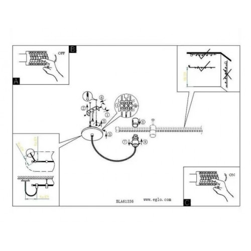Елемент трекової системи Eglo VILLANOVA 61337