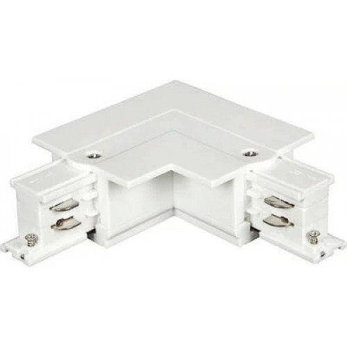 L-конектор врізний Viokef TRACK RAIL 02/0124