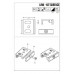 Кріплення Ideal Lux LINK TRIMLESS ON/OFF KIT SURFACE 169989