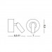 Кріплення Ideal Lux LINK TRIMLESS ON/OFF KIT SURFACE 169989