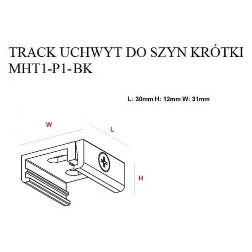 Кронштейн MAXlight MAX MHT1-P1-BK