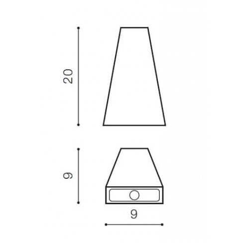 Коннектор живлення Nowodvorski PROFILE RECESSED POWER END CAP 8972