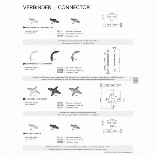 Конектор механічний Trio DUOLINE 702532