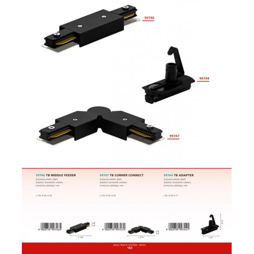 Конектор кутовий Eglo 99747