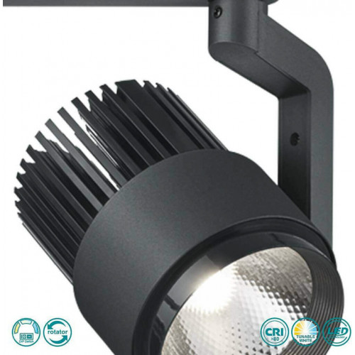 Трековий світильник Trio RADIATOR 78030132