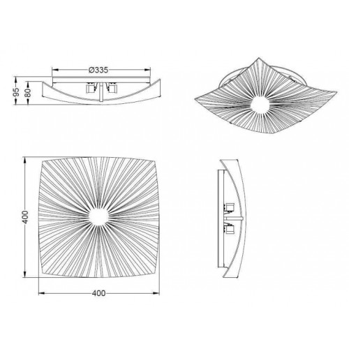 Трековий світильник Trio DUOline PANEL 77020187