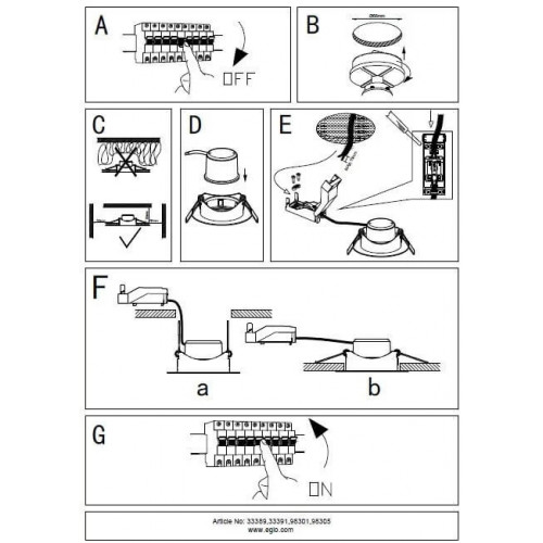 Трековий світильник Ideal Lux QUICK 21W 225364