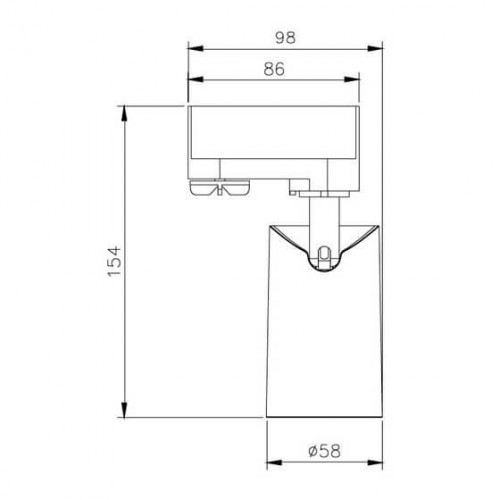 Трековий світильник Mantra Sal 6717