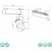Трековий світильник Trio RADIATOR 78030187