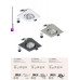 Трековий світильник Ideal Lux MOUSE 229782