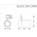 Трековий світильник Ideal Lux QUICK 222615