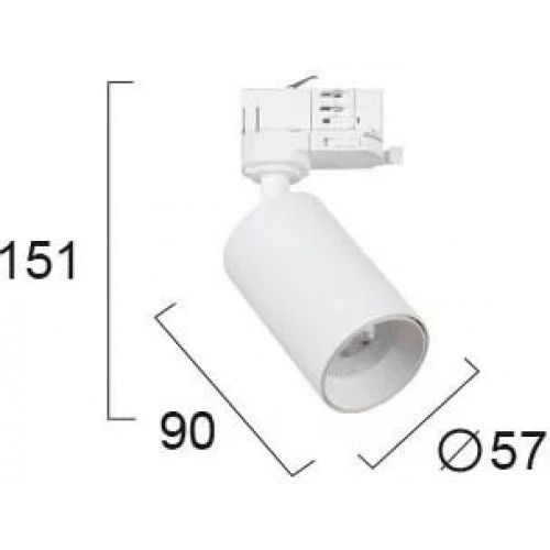 Трековий світильник Viokef STAGE 4224800