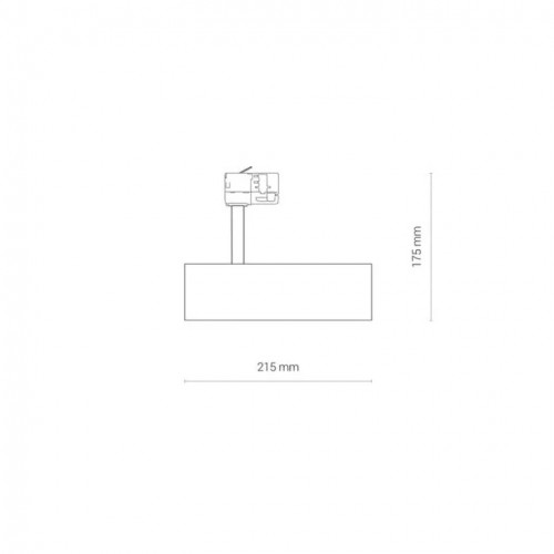 Трековий світильник Nowodvorski CTLS MILO LED 15W 8763