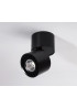 Точковий накладний світлодіодний світильник Prima Luce AR-529 12W BK 3000K